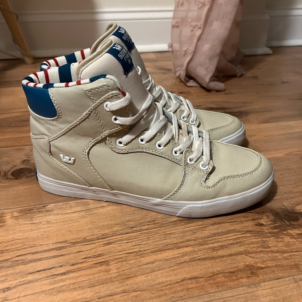Supra Vaider High-Top Sneakers - White